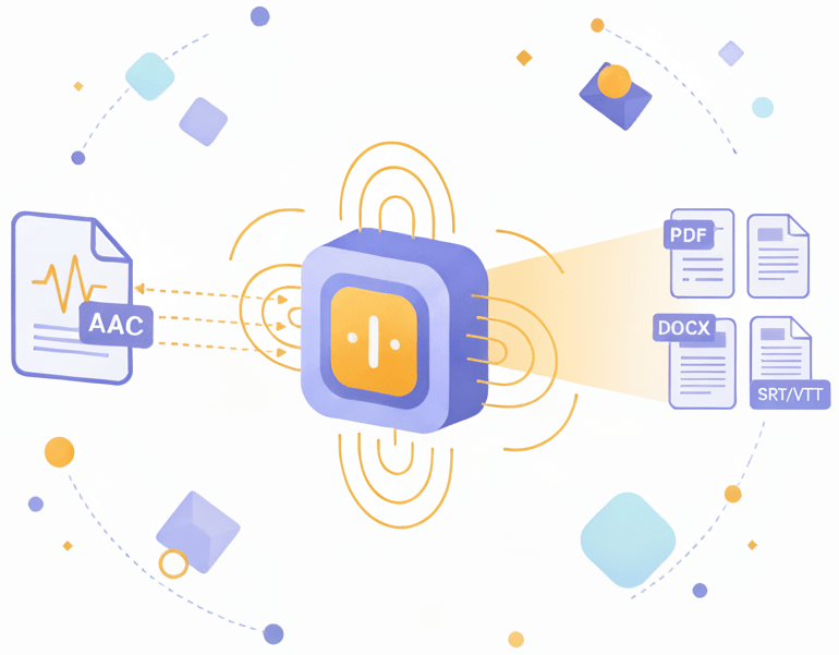 acc to text conversion