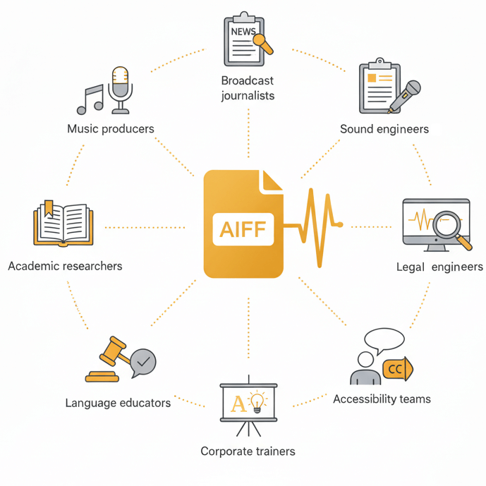 aiff speech to text use cases