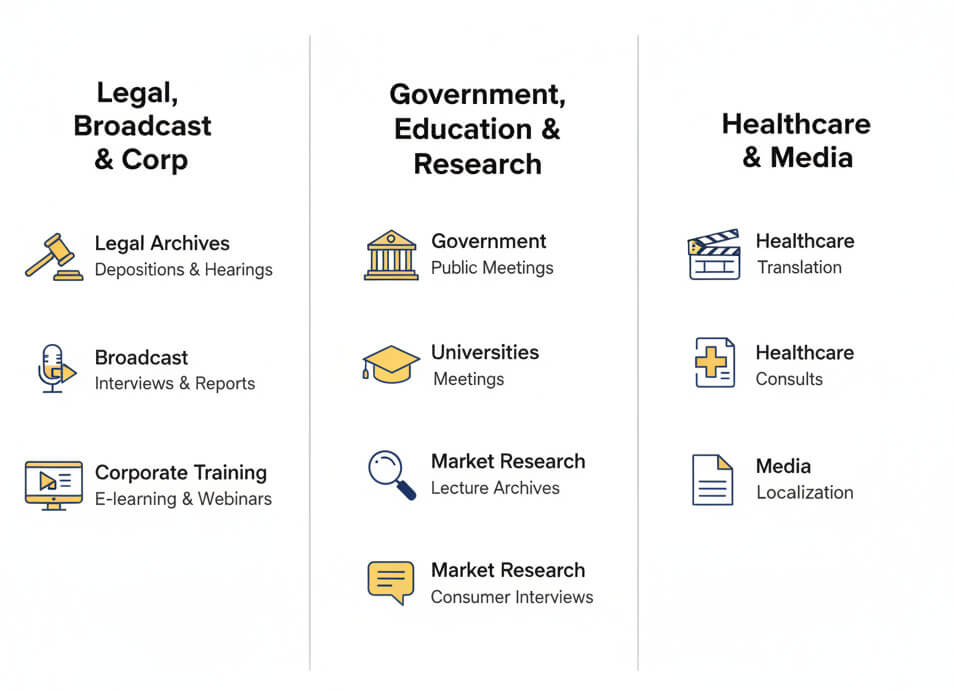 asf transcription use cases