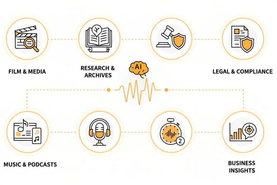 flac transcription uses