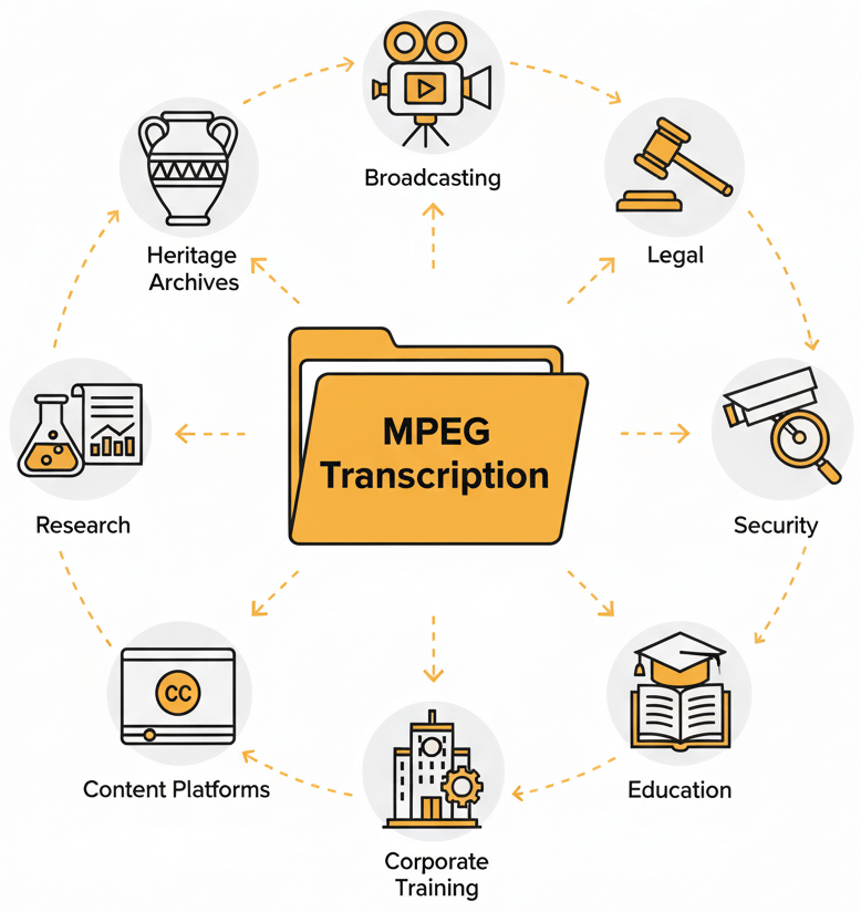 mpeg transcription