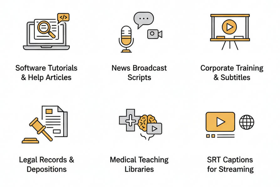 qt transcription cases