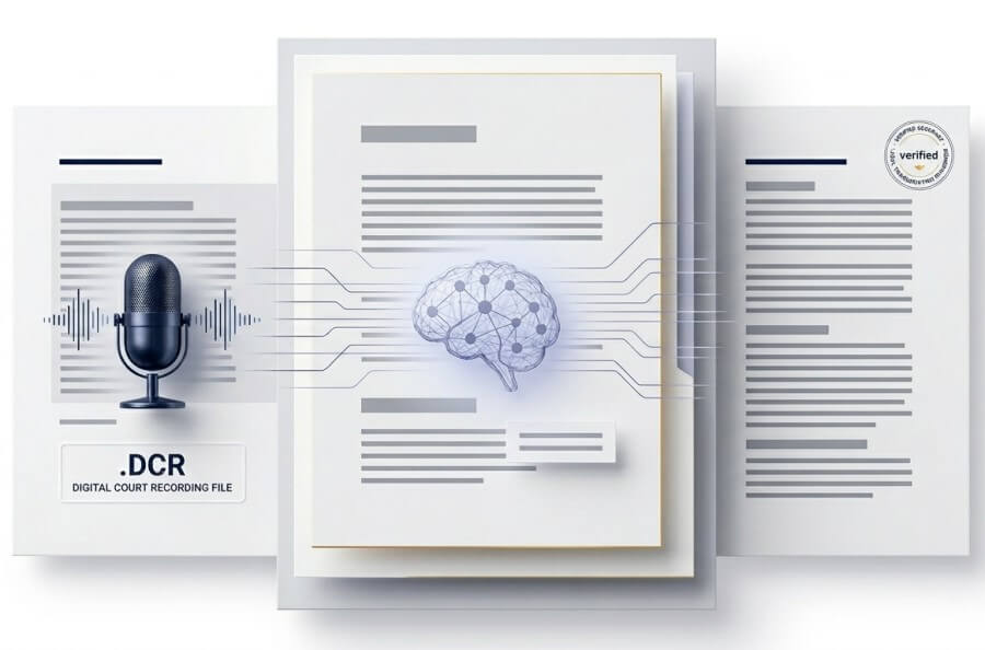 liberty court recorder files transcription