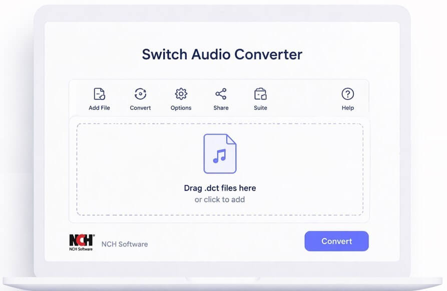 download nch switch audio converter