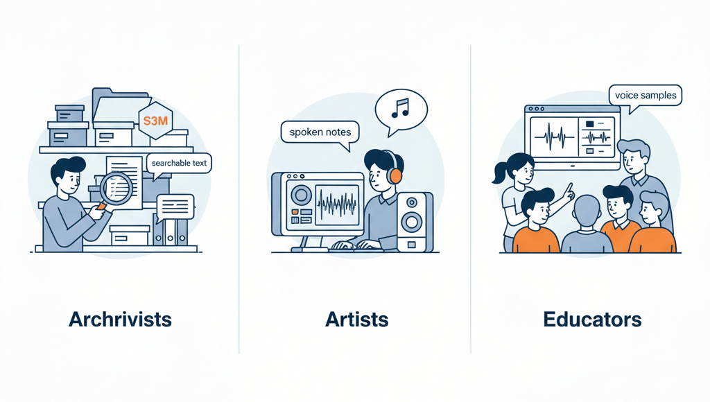 when to use s3m to text