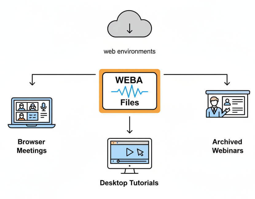 when to use weba