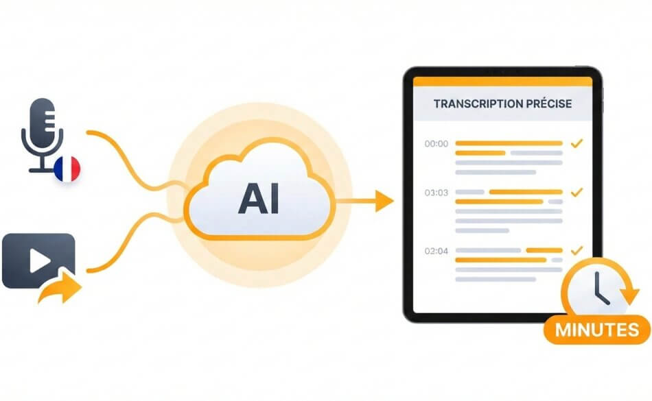 french transcription service