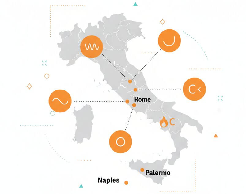 italian voice to text regional accents