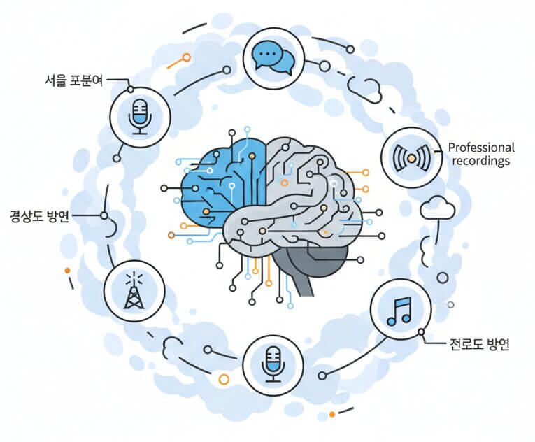 korean speech recognition dialects