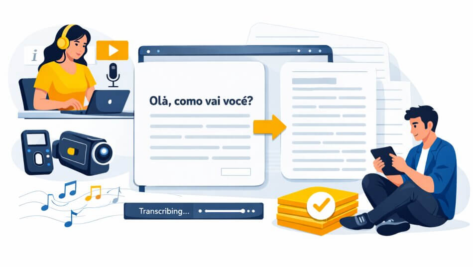 portuguese transcription service